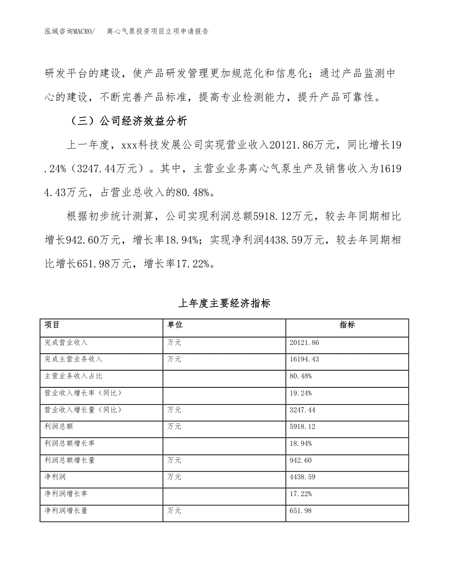 关于建设离心气泵投资项目立项申请报告.docx_第3页