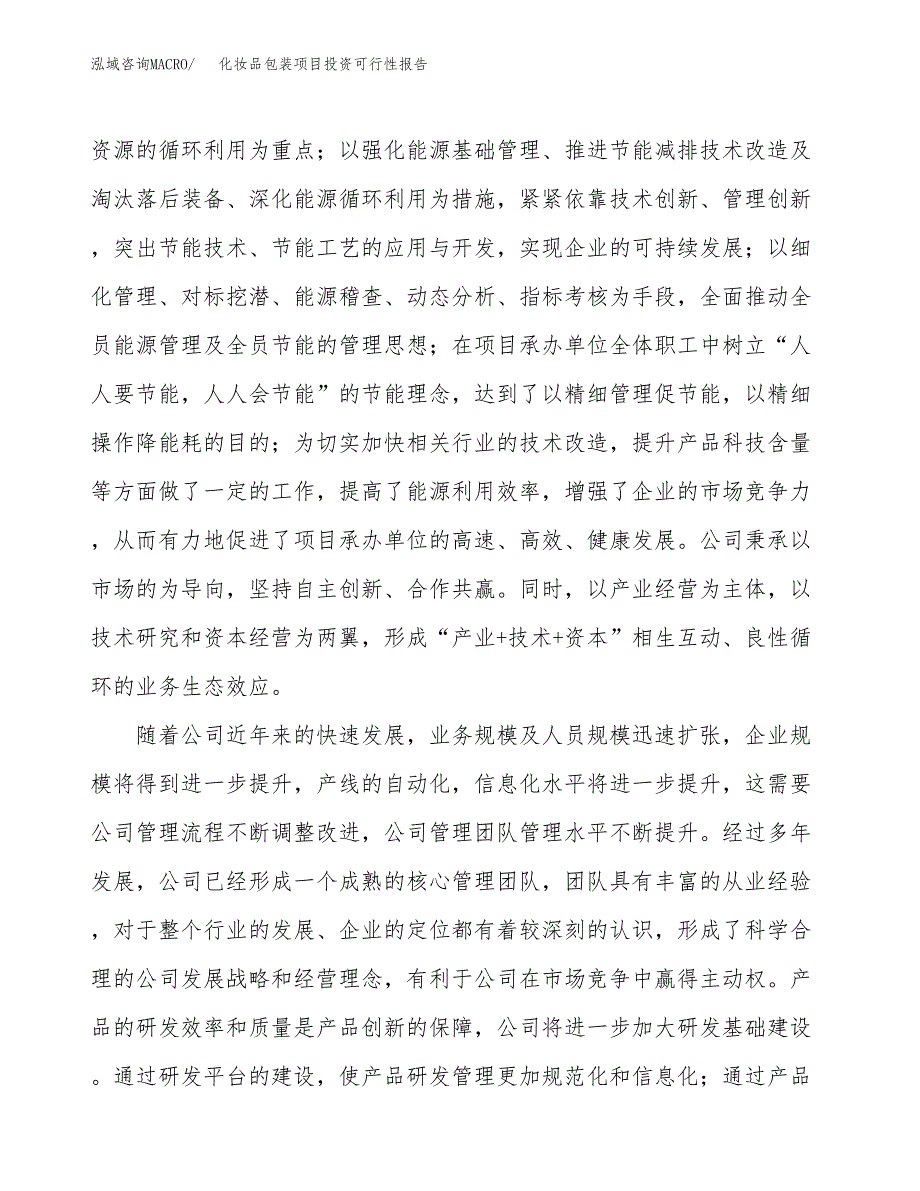 关于建设化妆品包装项目投资可行性报告.docx_第4页