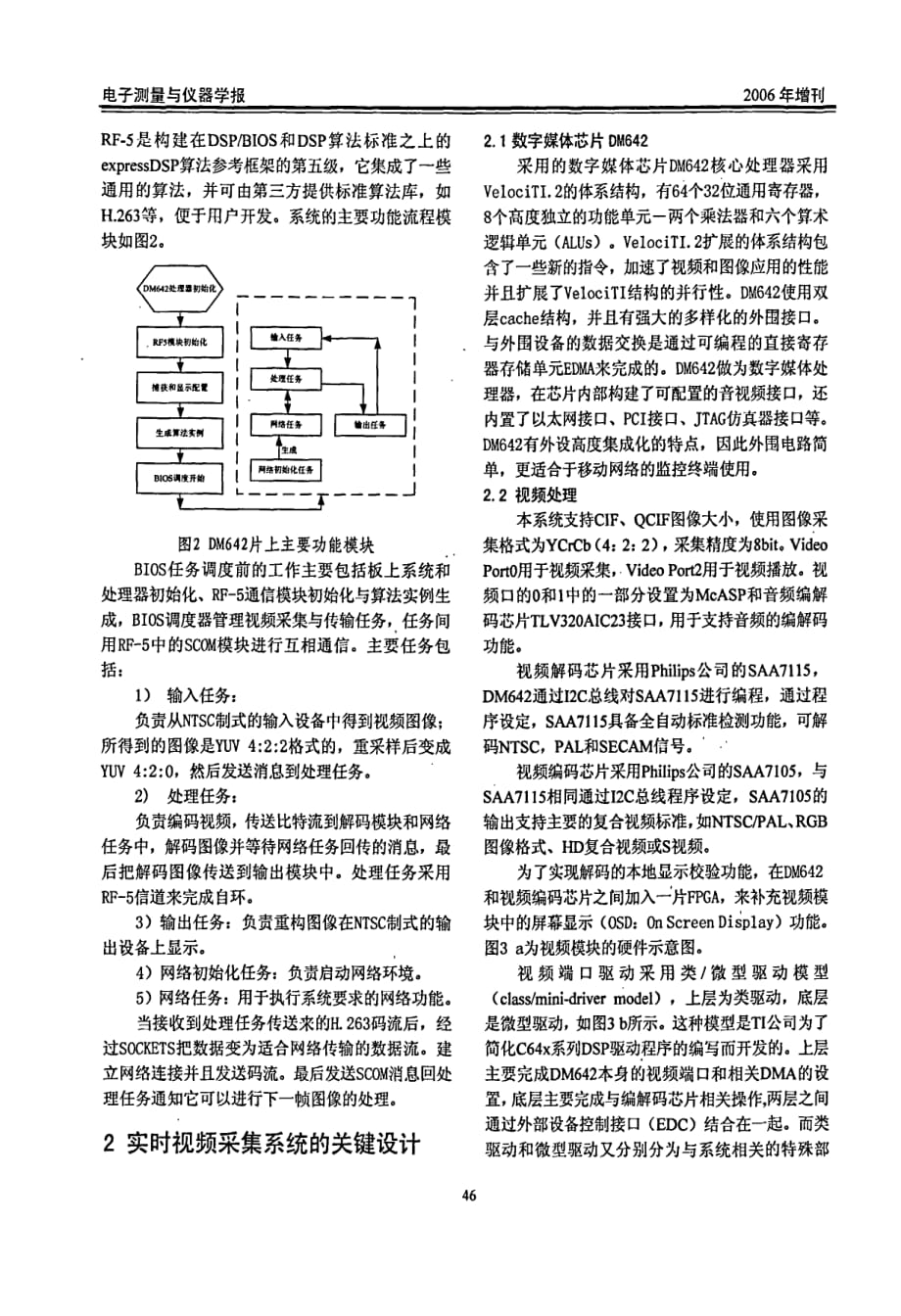 基于数字媒体dsp的网络实时视频采集系统_第2页