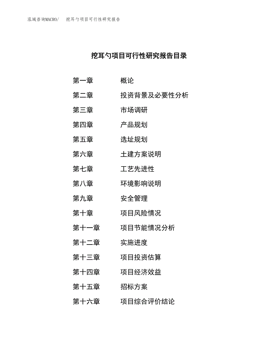 挖耳勺项目可行性研究报告（总投资4000万元）（18亩）_第2页