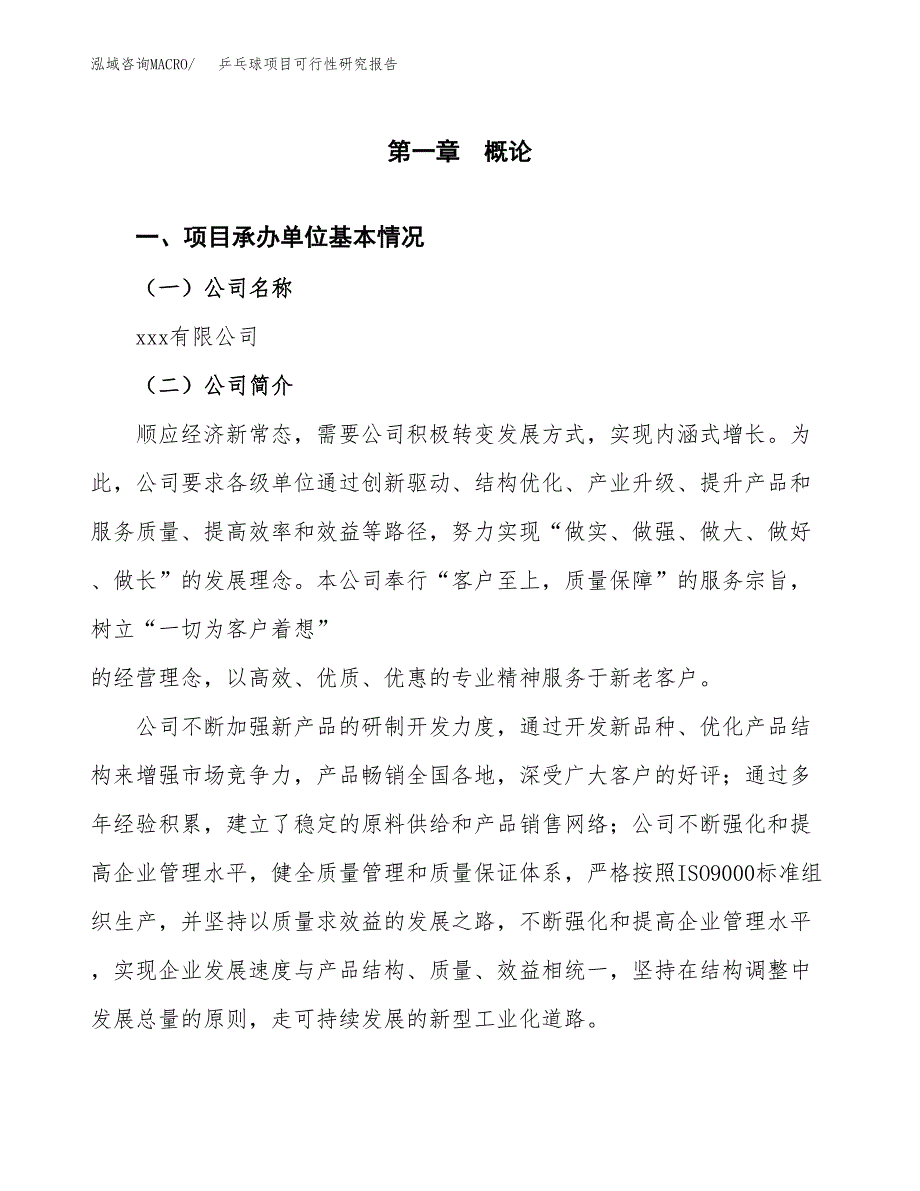 乒乓球项目可行性研究报告（总投资10000万元）（51亩）_第3页