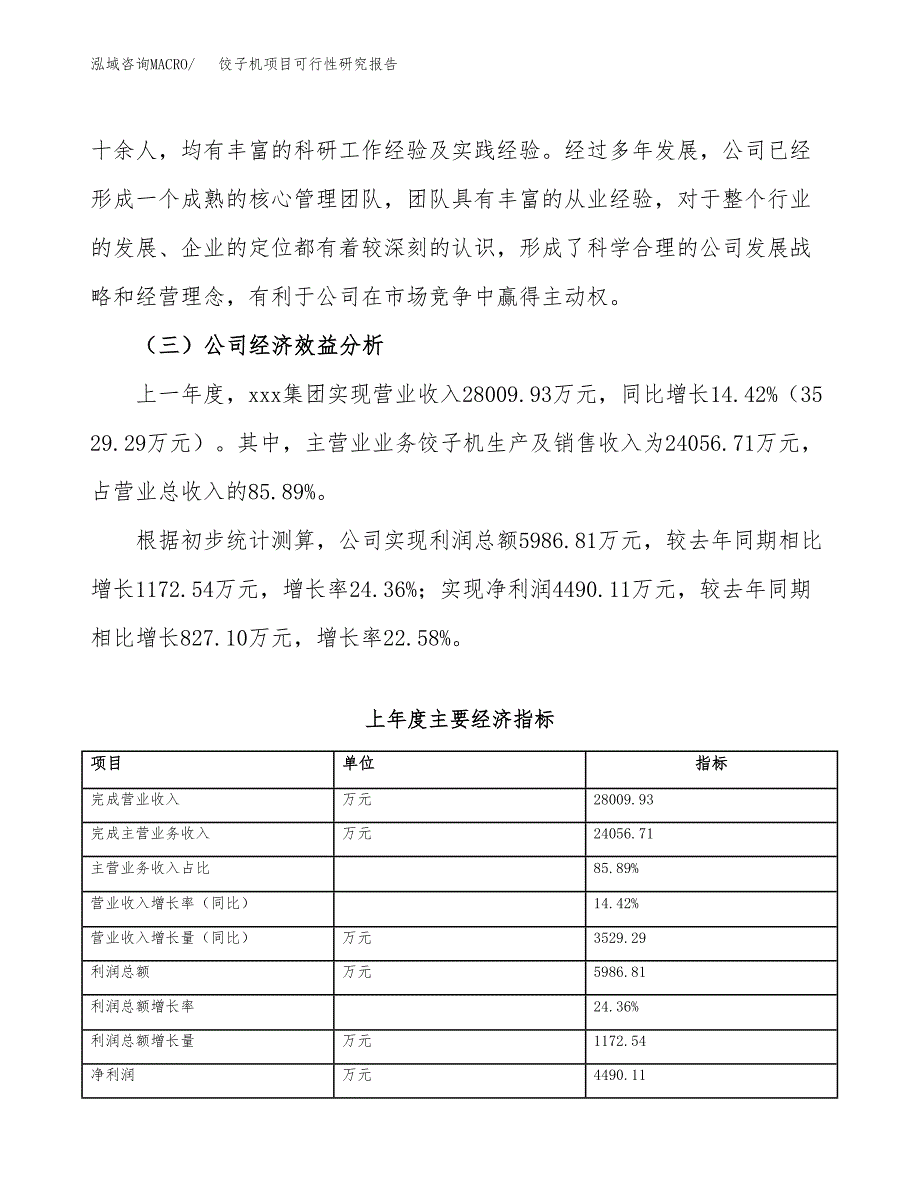 饺子机项目可行性研究报告（总投资15000万元）（72亩）_第4页