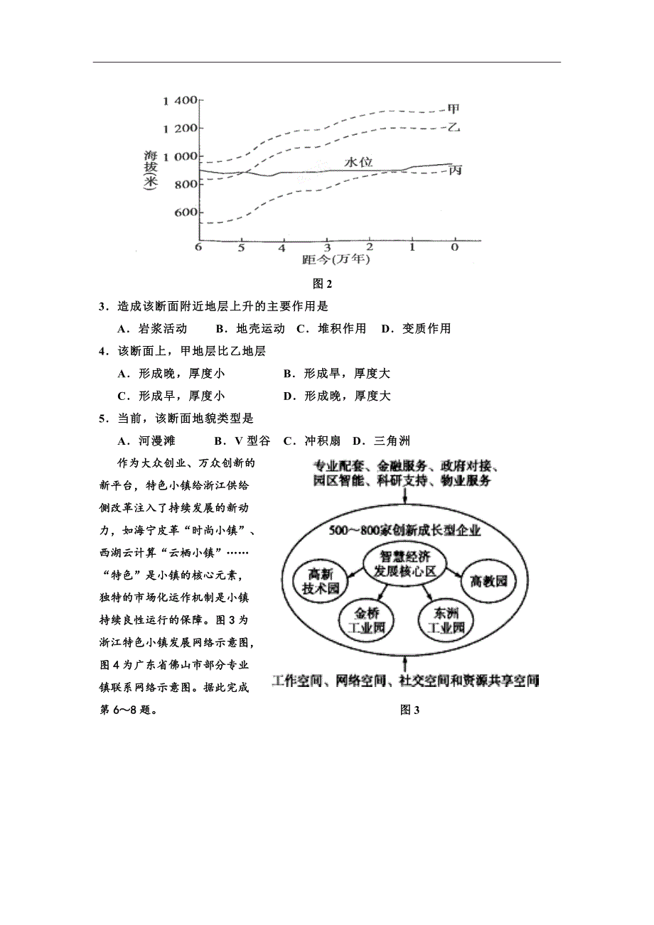 精校word版---宁夏2019届高三第四次月考文科综合试题含答案_第2页