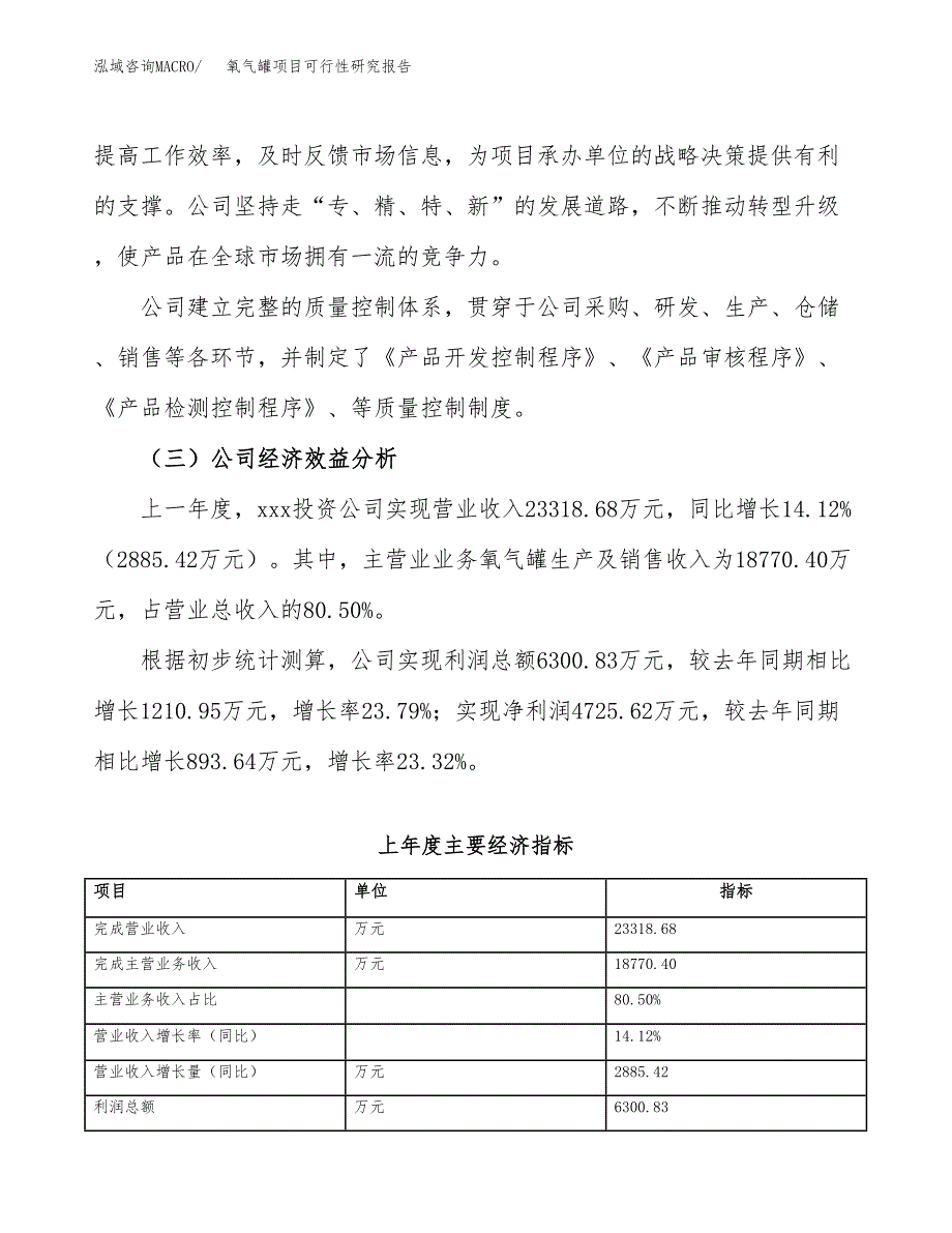 氧气罐项目可行性研究报告（总投资15000万元）（69亩）_第4页