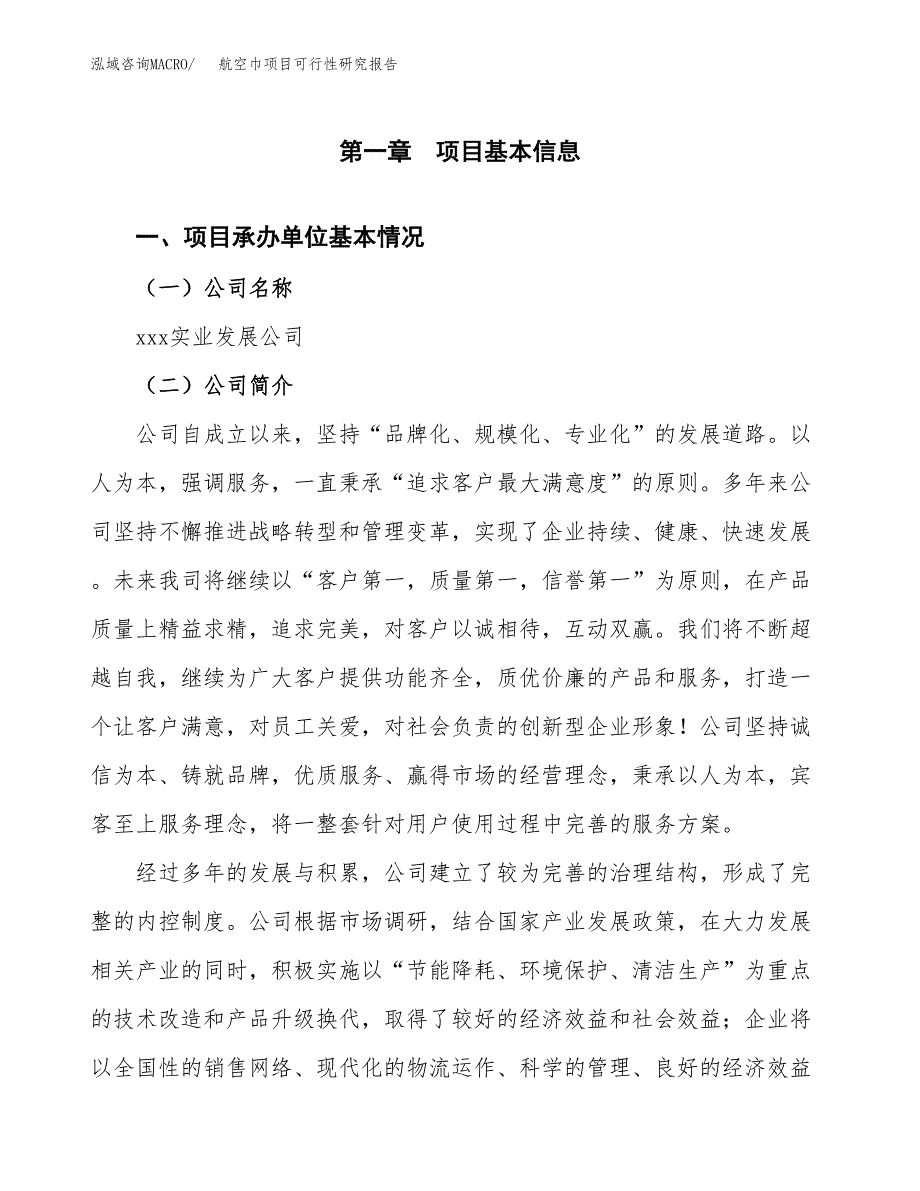 航空巾项目可行性研究报告（总投资17000万元）（86亩）_第3页