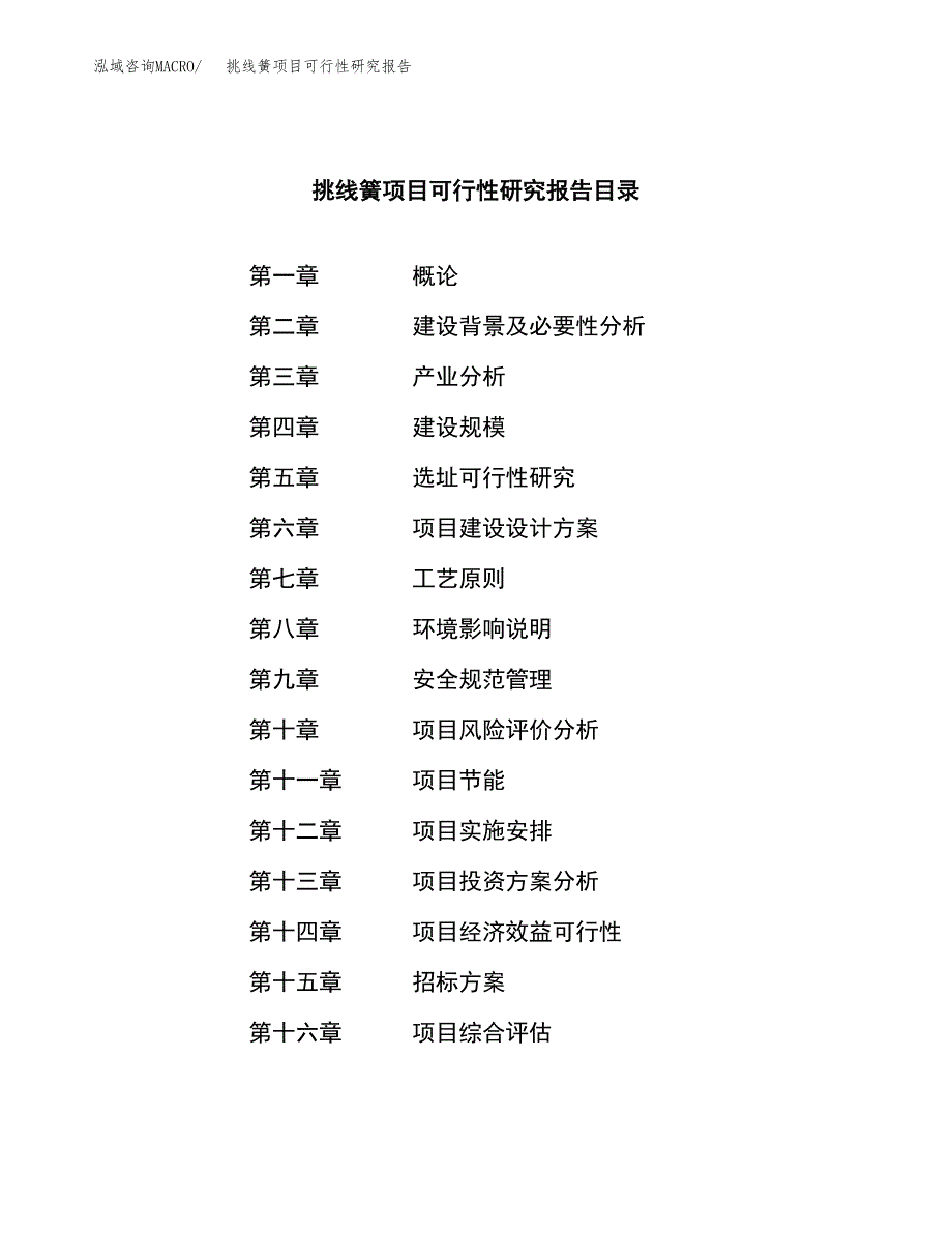 挑线簧项目可行性研究报告（总投资18000万元）（79亩）_第2页