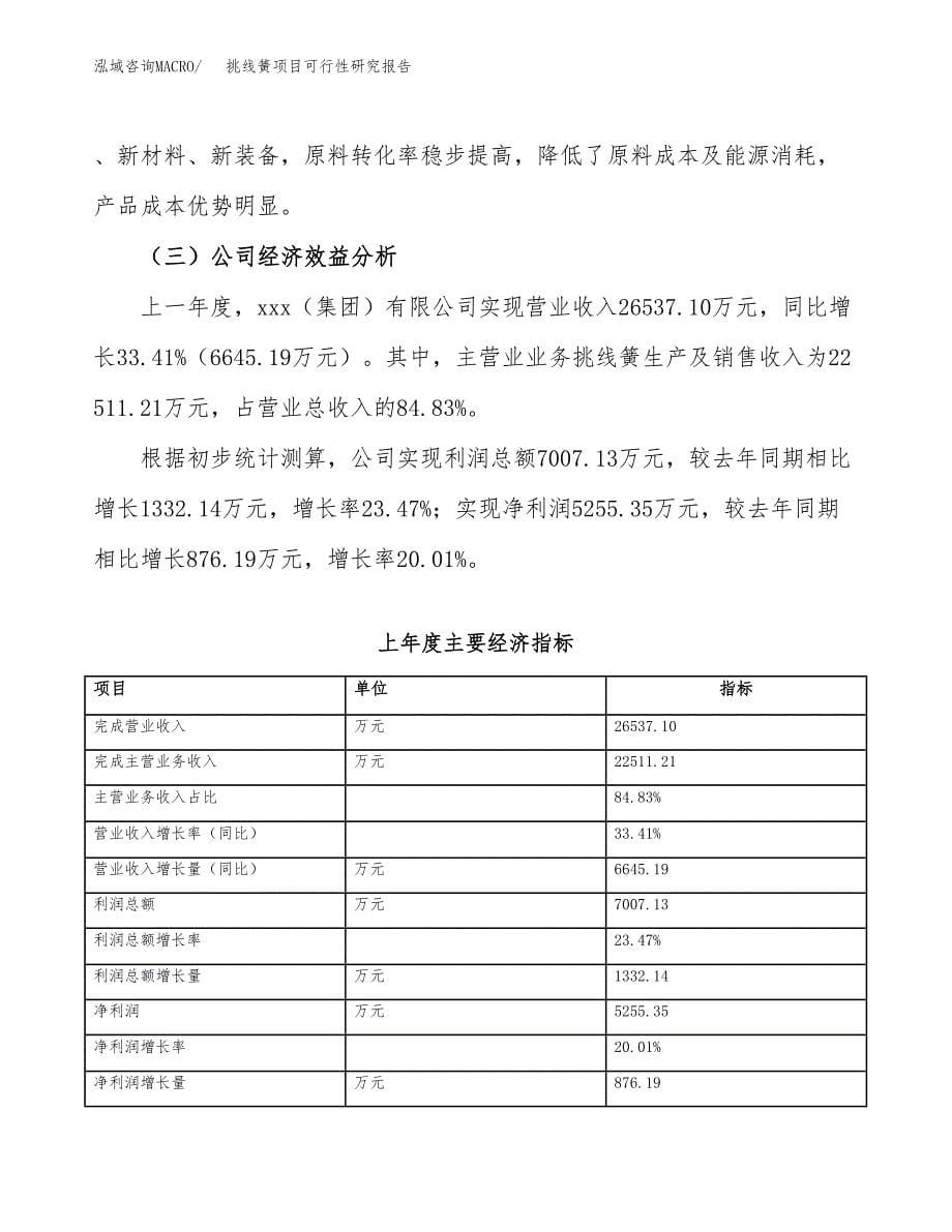 挑线簧项目可行性研究报告（总投资18000万元）（79亩）_第5页