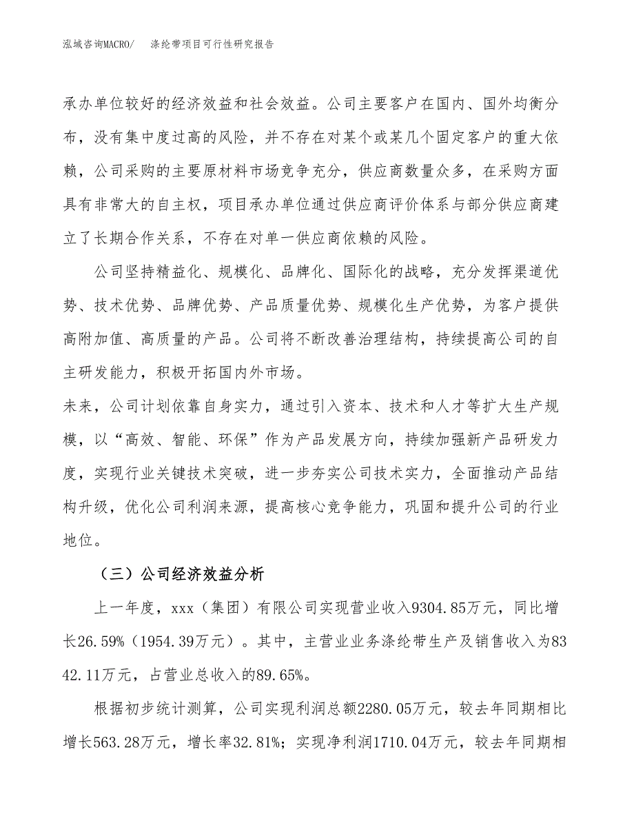 涤纶带项目可行性研究报告（总投资8000万元）（33亩）_第4页