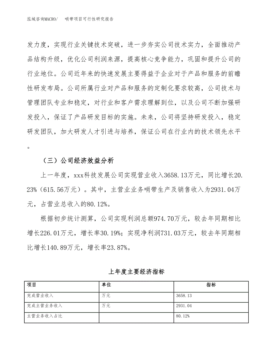 哨带项目可行性研究报告（总投资3000万元）（12亩）_第4页