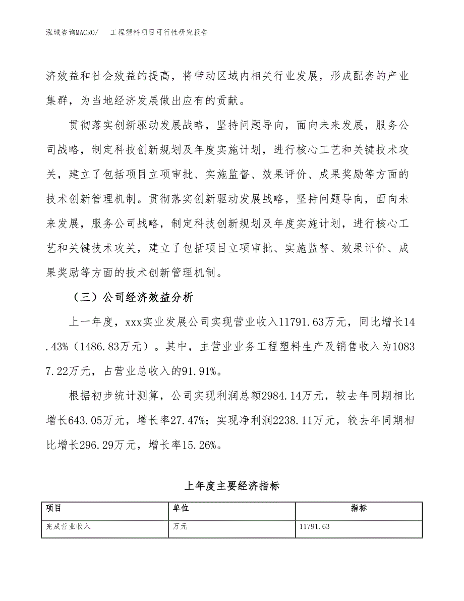 工程塑料项目可行性研究报告（总投资13000万元）（57亩）_第4页