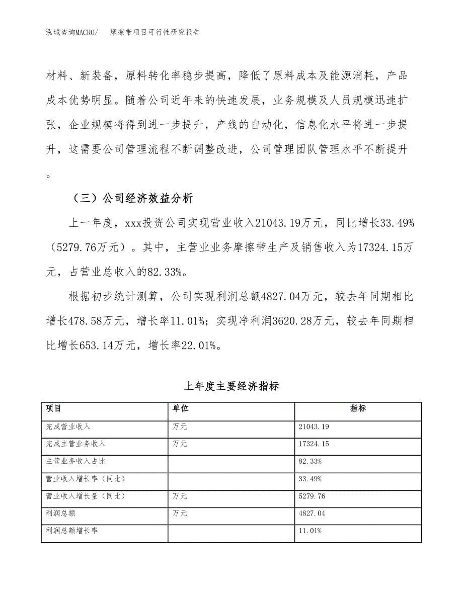 摩擦带项目可行性研究报告（总投资12000万元）（55亩）_第5页