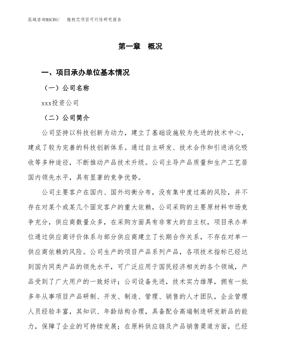 抱枕芯项目可行性研究报告（总投资14000万元）（62亩）_第3页