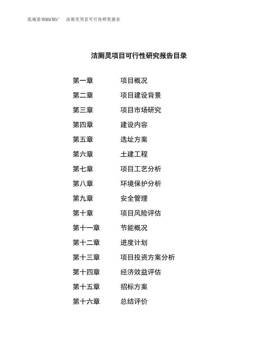 洁厕灵项目可行性研究报告（总投资18000万元）（86亩）_第2页