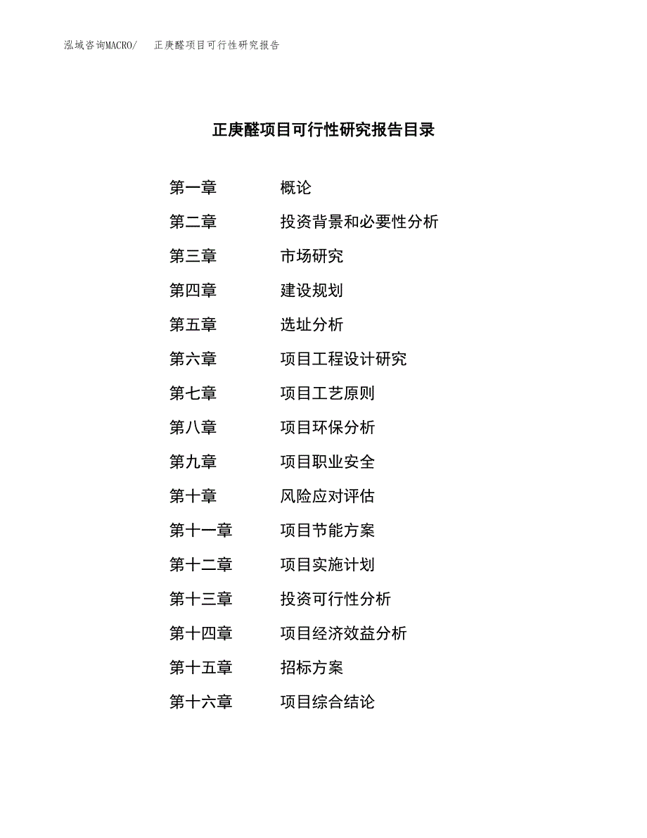 正庚醛项目可行性研究报告（总投资16000万元）（69亩）_第2页