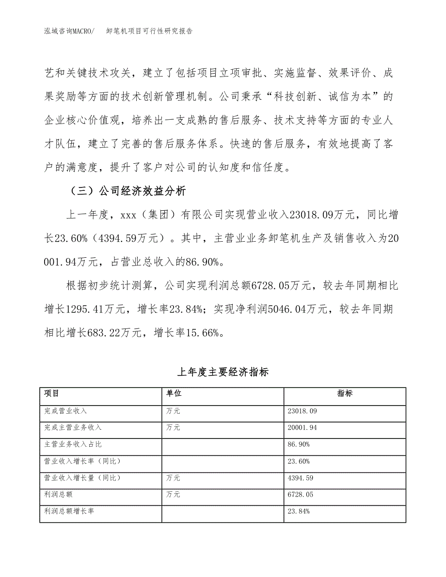 卸笔机项目可行性研究报告（总投资12000万元）（50亩）_第4页