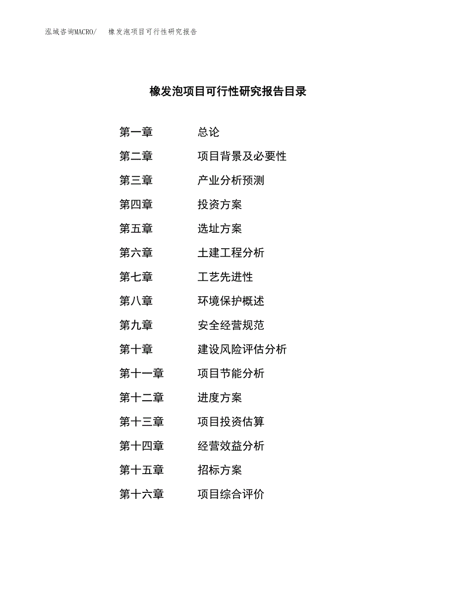 橡发泡项目可行性研究报告（总投资8000万元）（41亩）_第2页