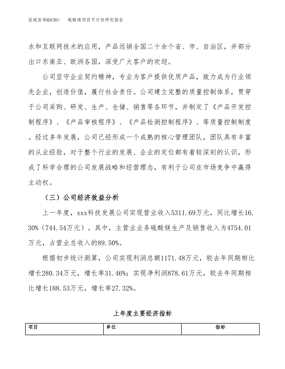 硫酸镁项目可行性研究报告（总投资6000万元）（31亩）_第4页