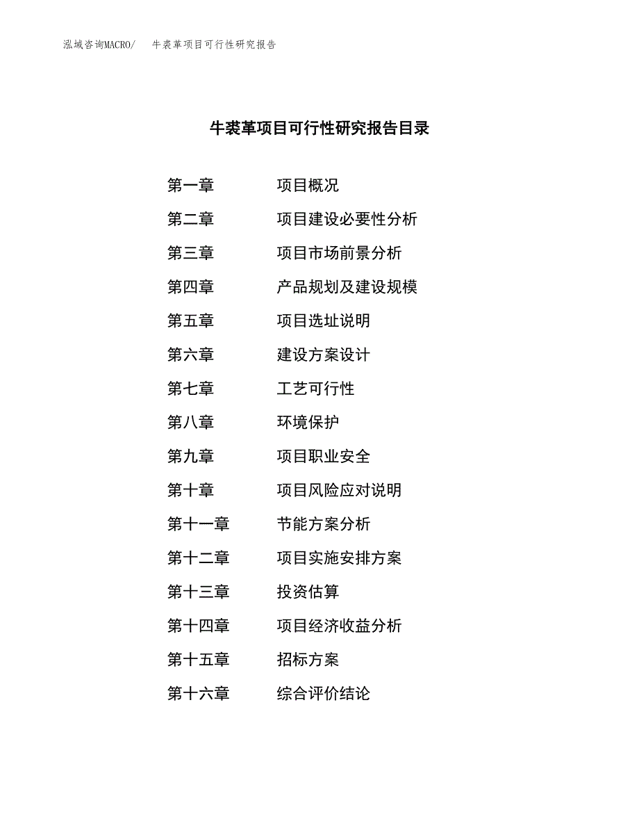 牛裘革项目可行性研究报告（总投资23000万元）（85亩）_第2页