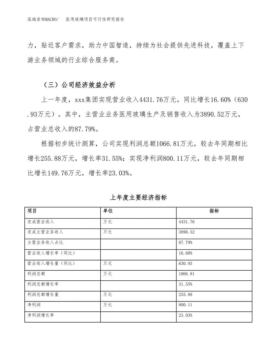 医用玻璃项目可行性研究报告（总投资3000万元）（14亩）_第5页