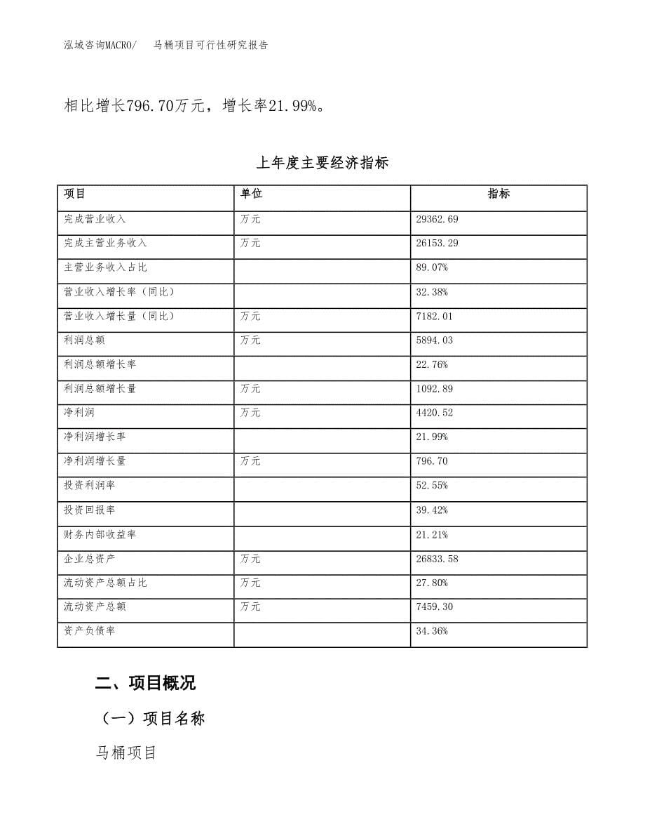 马桶项目可行性研究报告（总投资17000万元）（64亩）_第5页