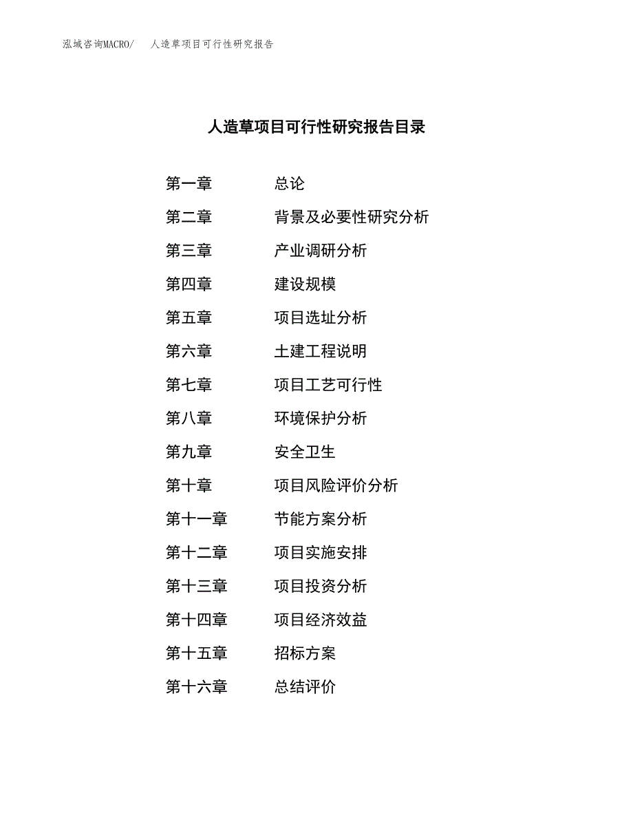 人造草项目可行性研究报告（总投资13000万元）（63亩）_第2页