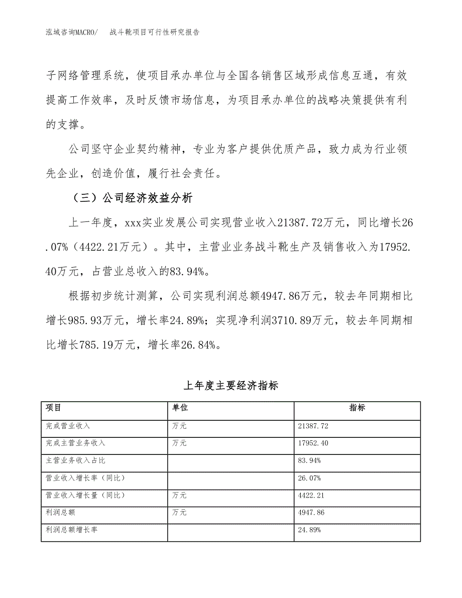 战斗靴项目可行性研究报告（总投资13000万元）（47亩）_第4页