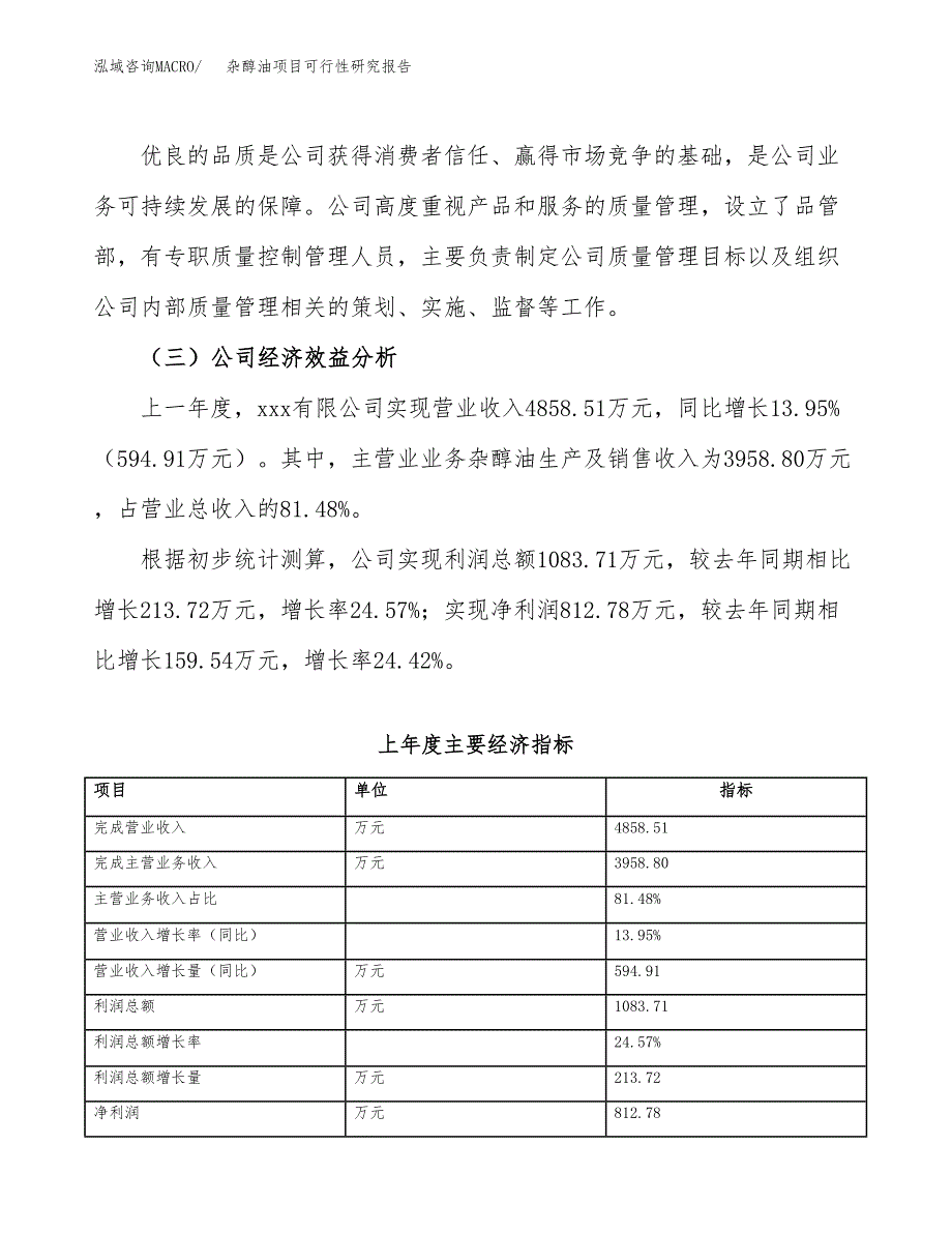 杂醇油项目可行性研究报告（总投资4000万元）（17亩）_第4页