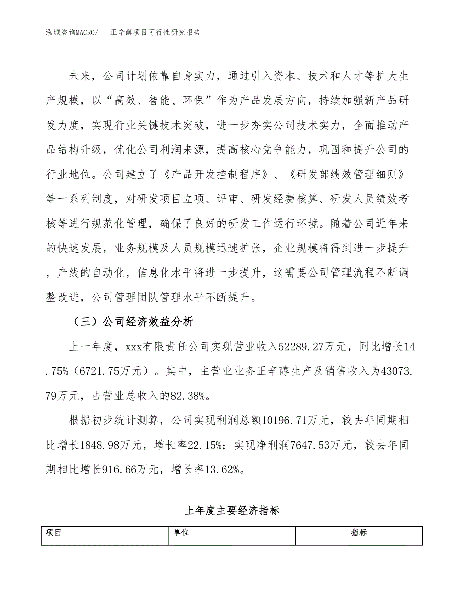 正辛醇项目可行性研究报告（总投资25000万元）（90亩）_第4页