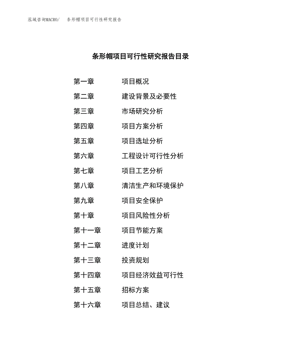 条形帽项目可行性研究报告（总投资14000万元）（54亩）_第2页