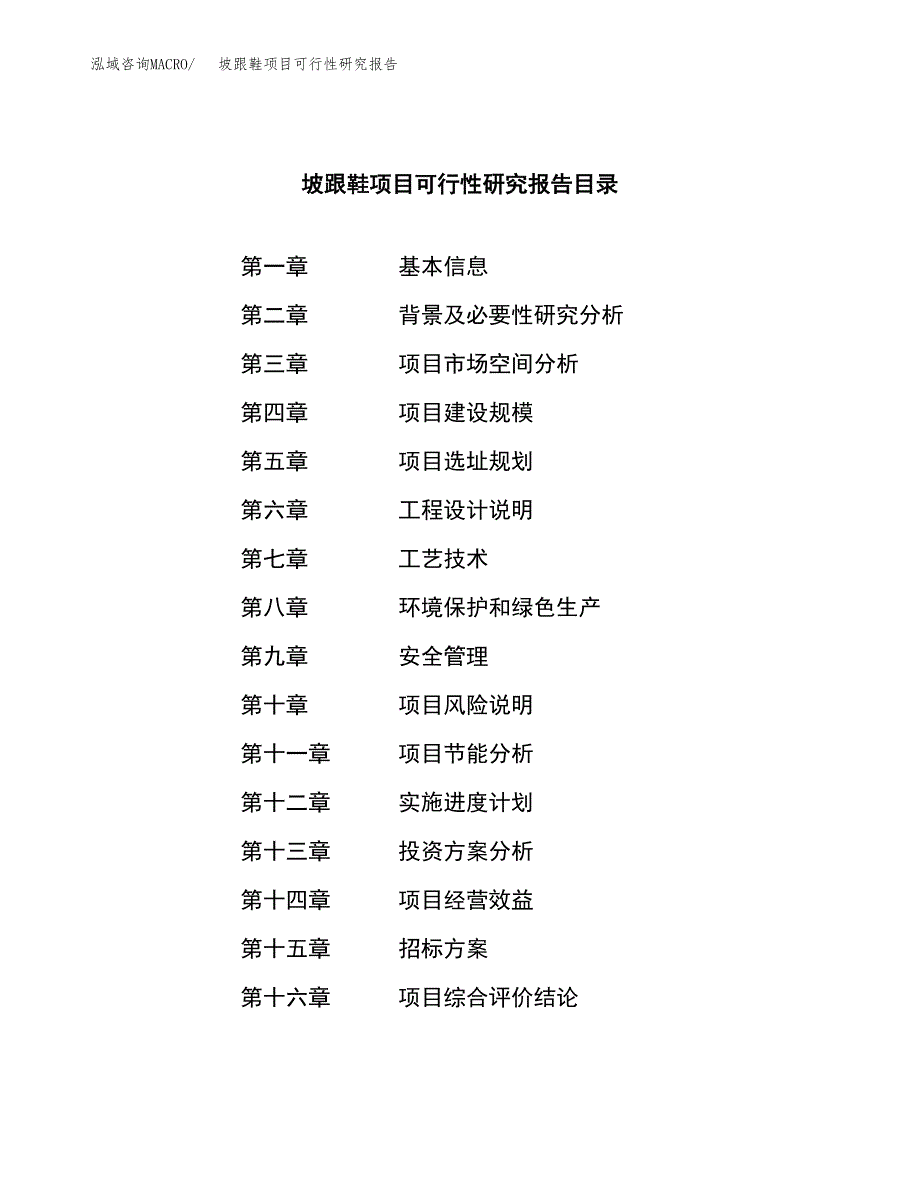 坡跟鞋项目可行性研究报告（总投资16000万元）（73亩）_第2页