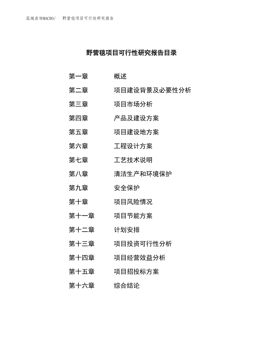 野营毯项目可行性研究报告（总投资7000万元）（33亩）_第3页