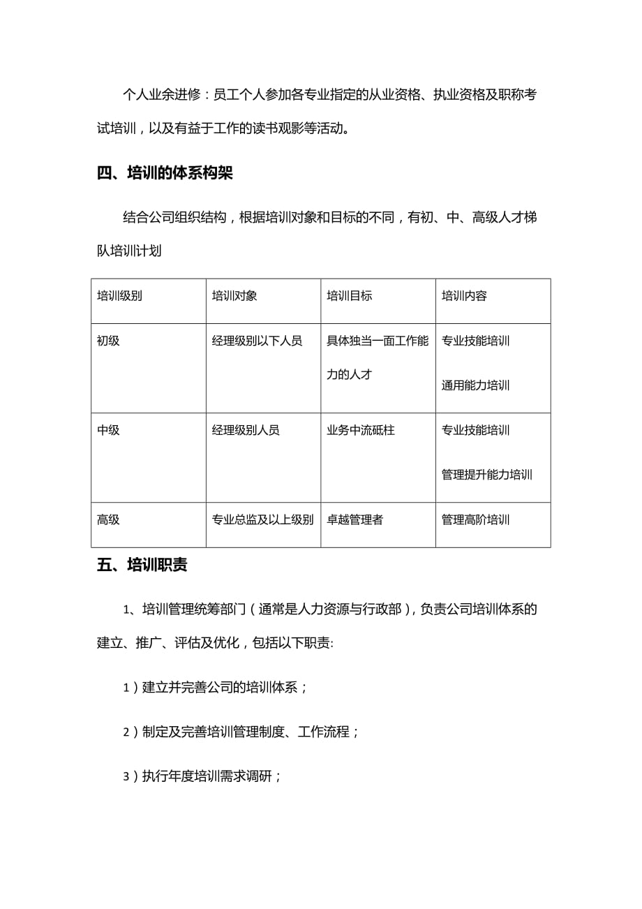 【员工培训方案】XXXXX培训计划方案_第4页