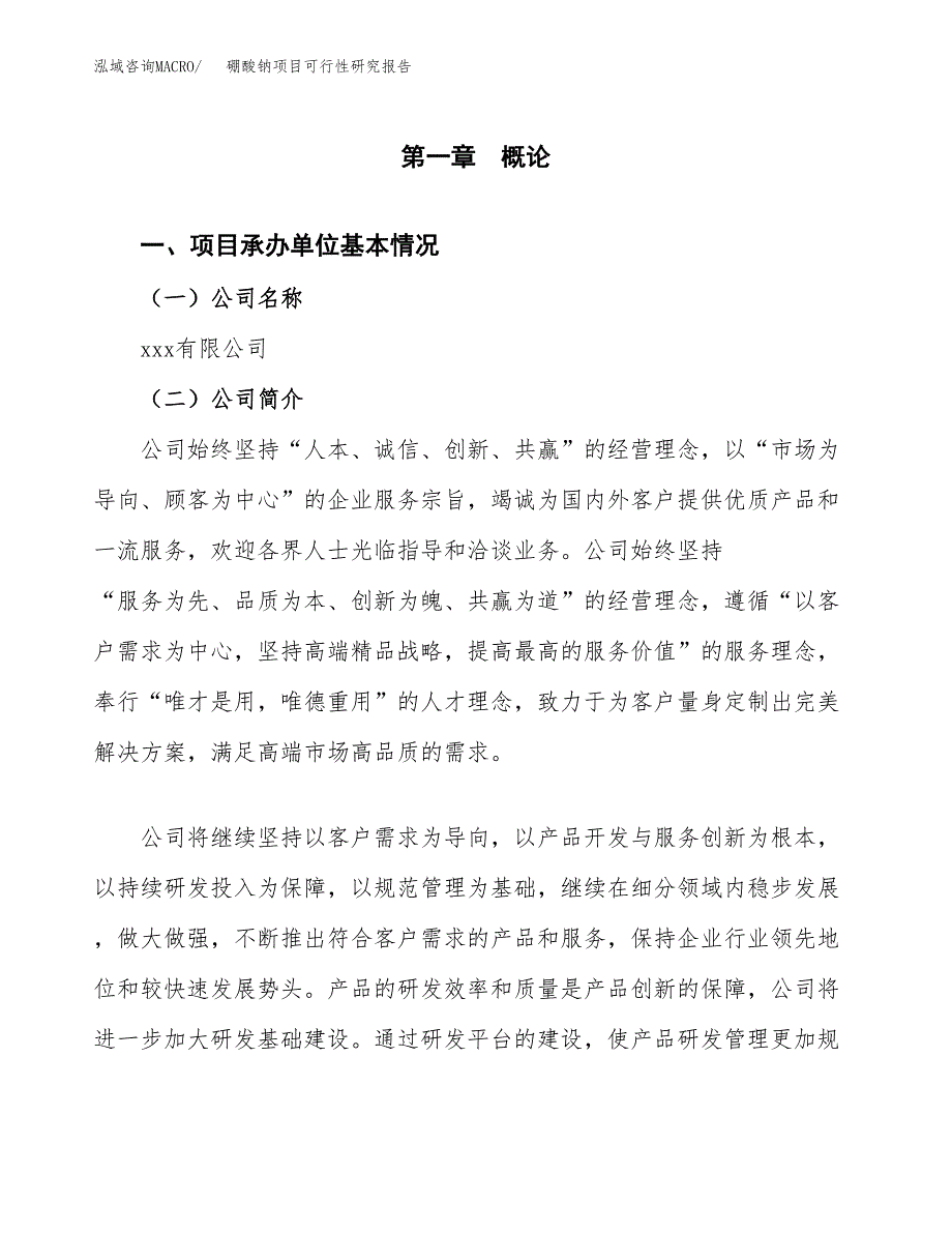 硼酸钠项目可行性研究报告（总投资10000万元）（38亩）_第4页