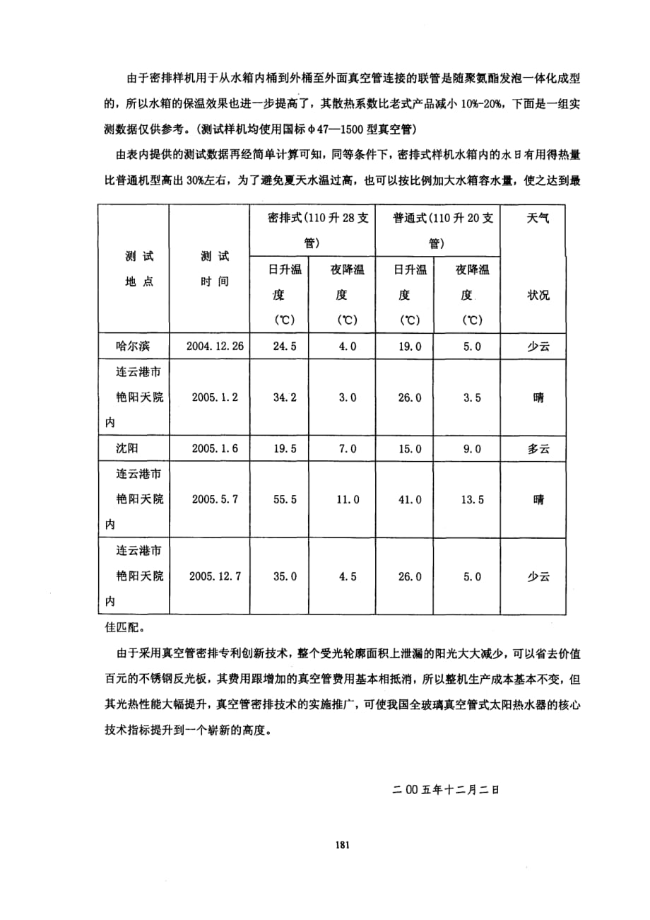 密排式真空管太阳热水器整机热性能大幅提升_第3页