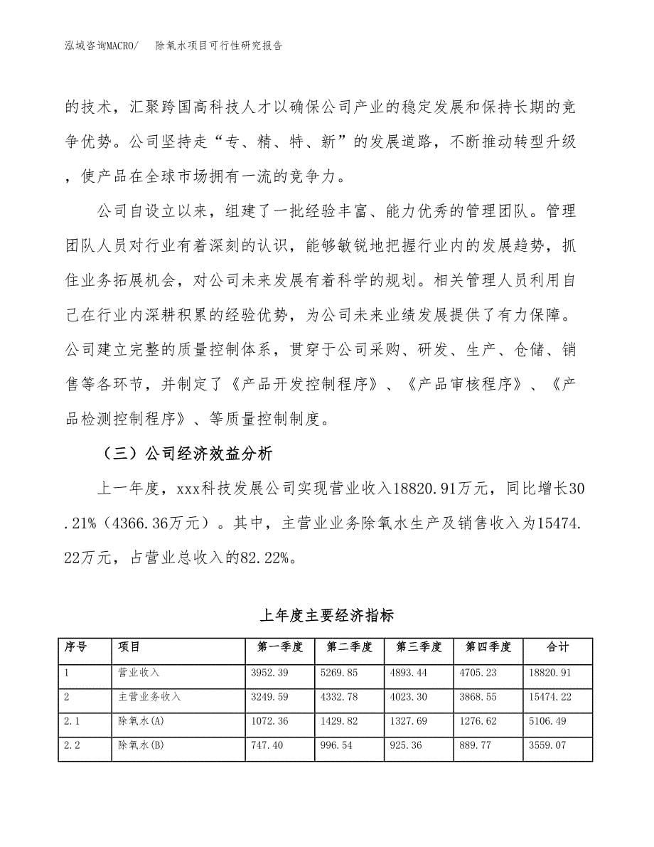 除氧水项目可行性研究报告（总投资10000万元）（42亩）_第5页