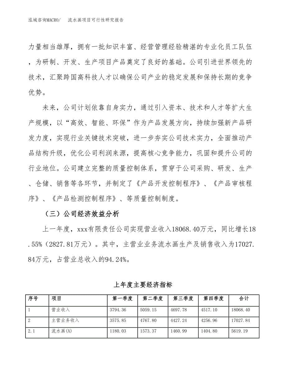 流水画项目可行性研究报告（总投资9000万元）（36亩）_第5页