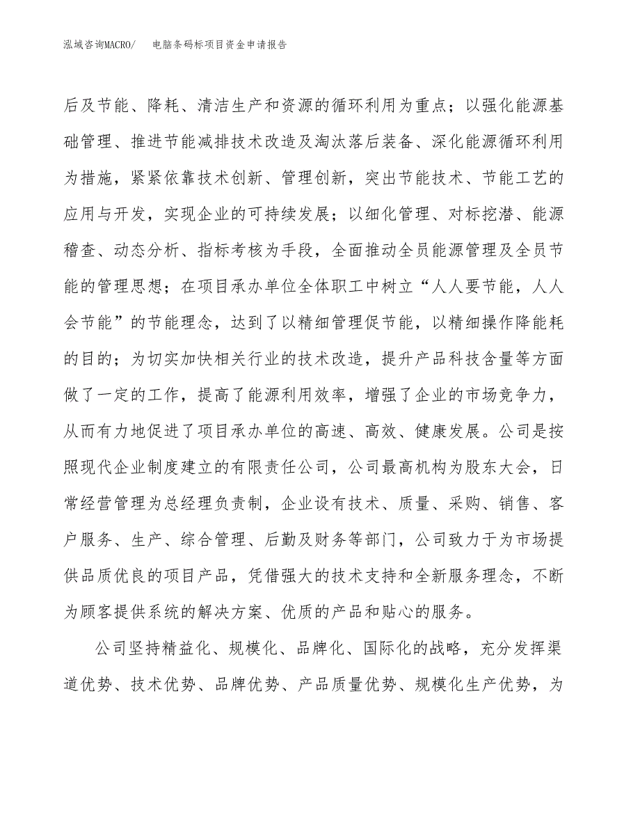 电脑条码标项目资金申请报告.docx_第4页