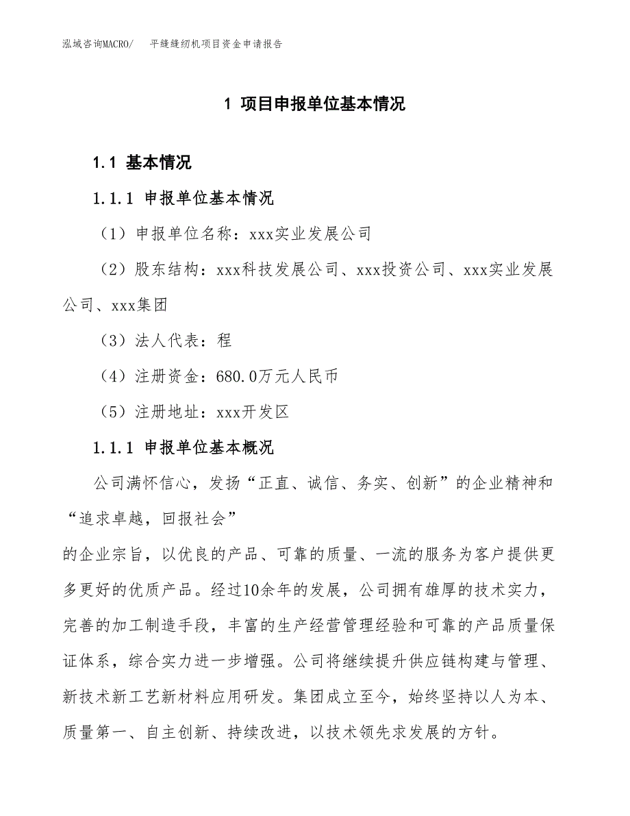 平缝缝纫机项目资金申请报告.docx_第3页