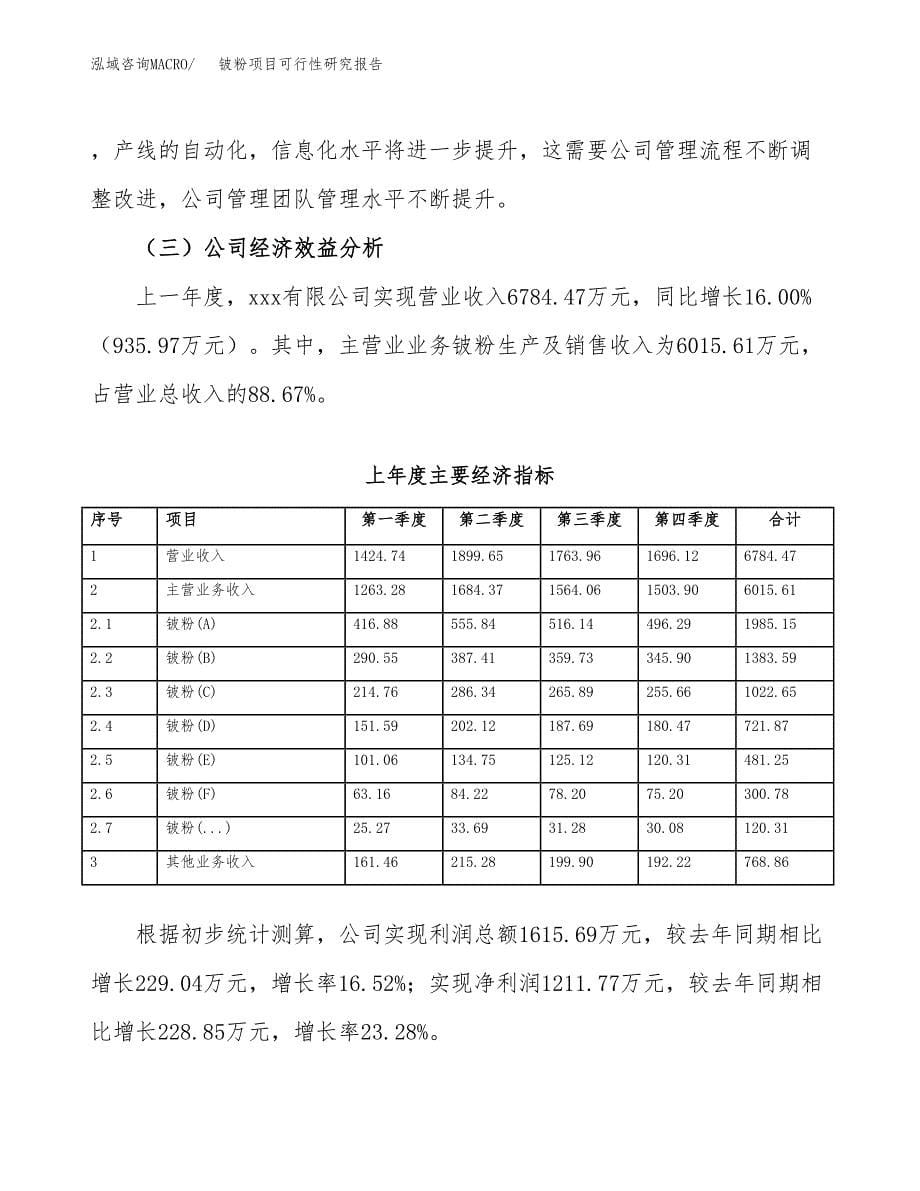 铍粉项目可行性研究报告（总投资8000万元）（36亩）_第5页