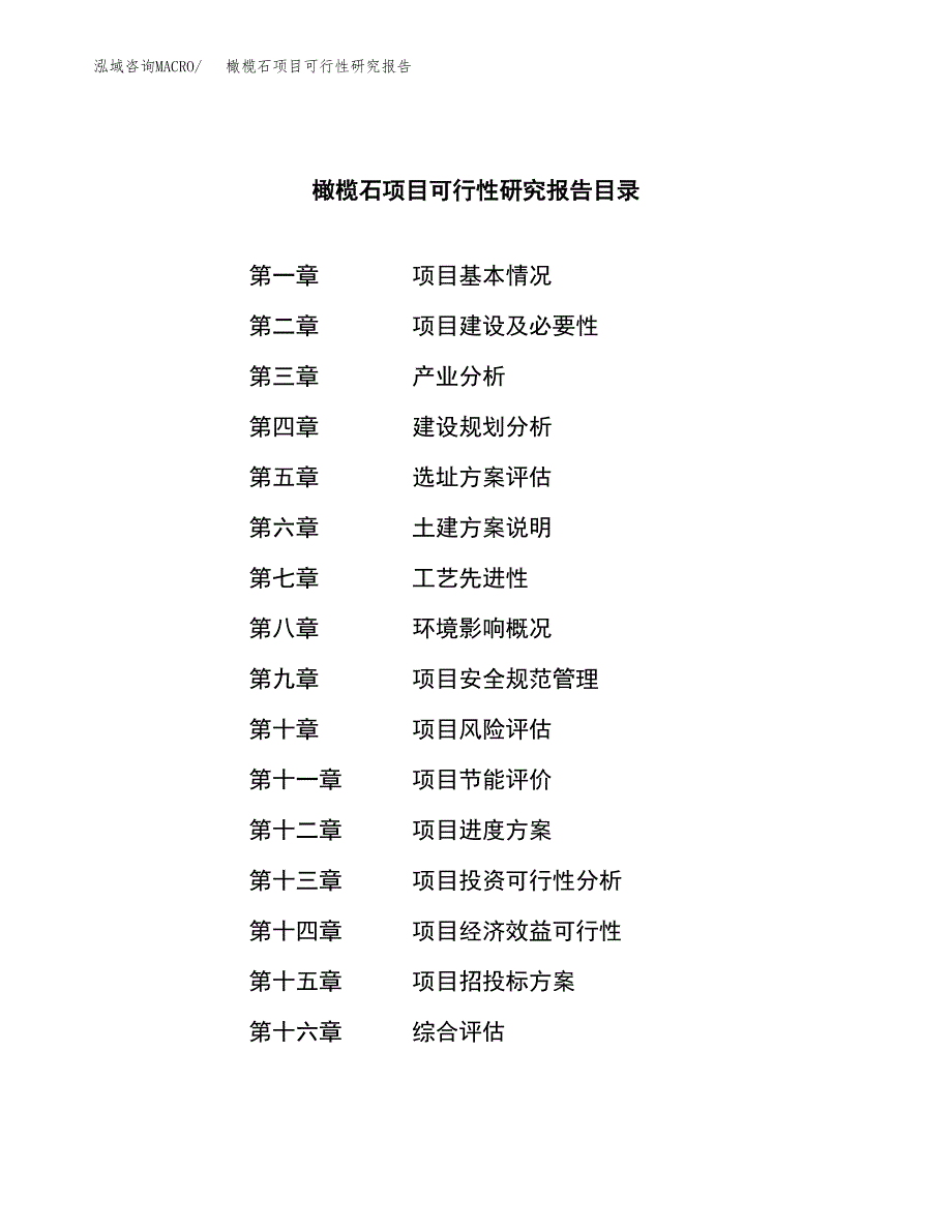 橄榄石项目可行性研究报告（总投资3000万元）（14亩）_第3页