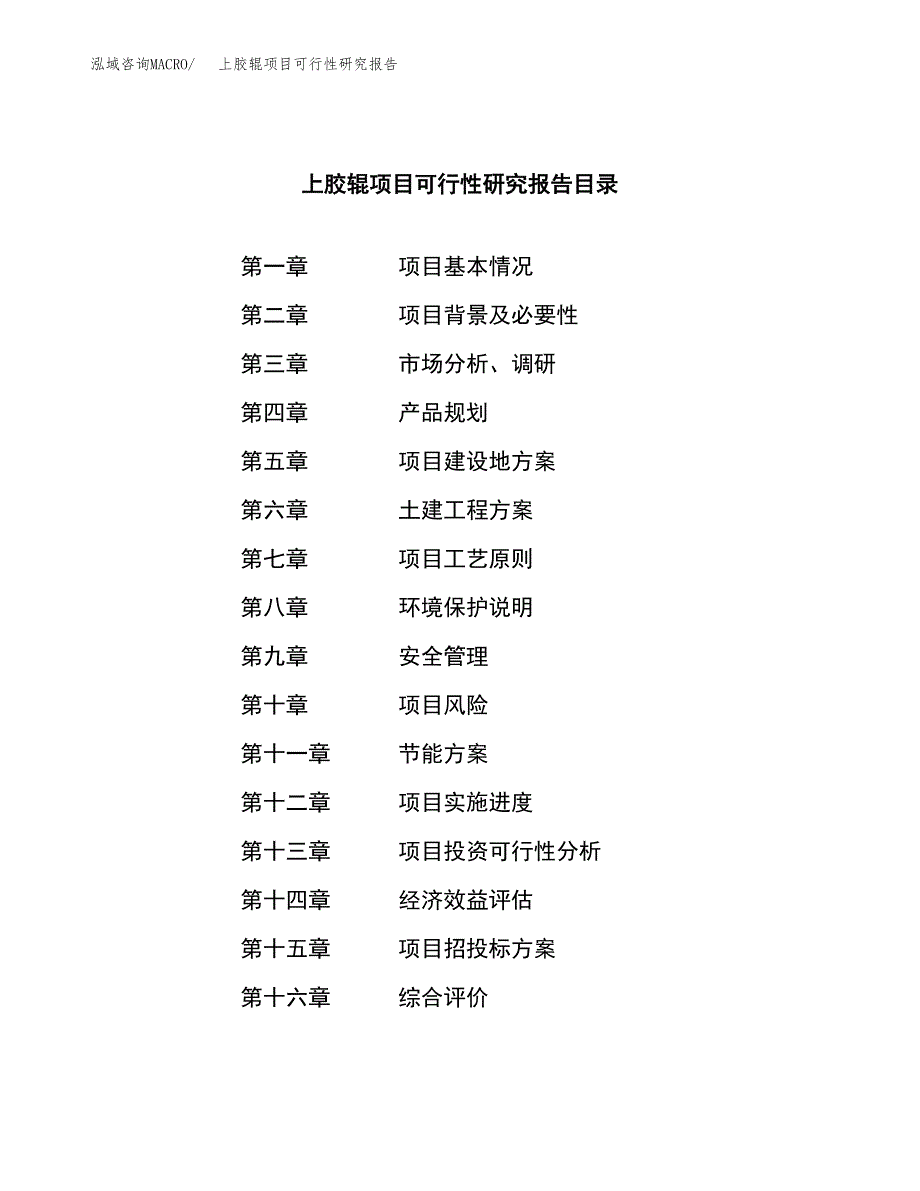 上胶辊项目可行性研究报告（总投资17000万元）（75亩）_第3页