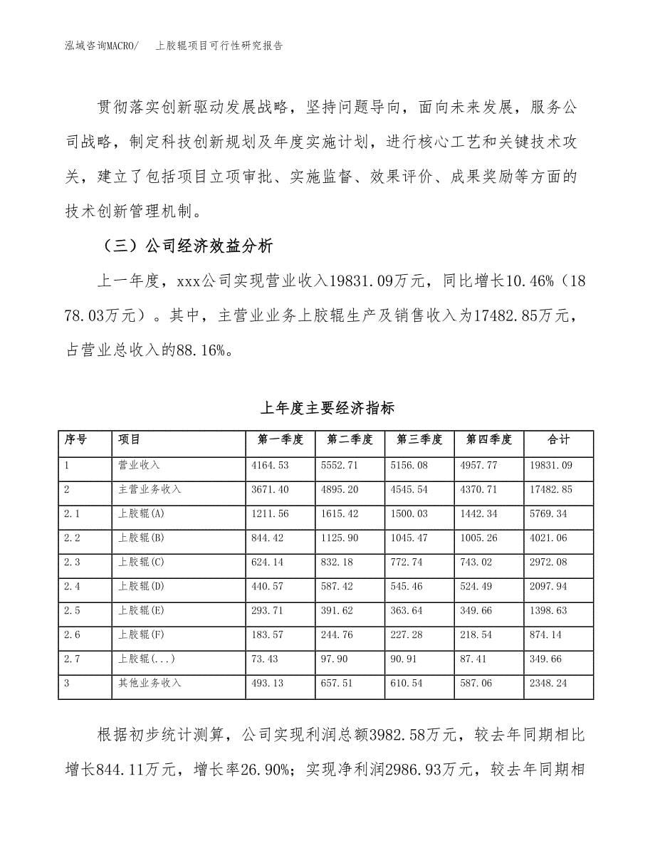 上胶辊项目可行性研究报告（总投资17000万元）（75亩）_第5页