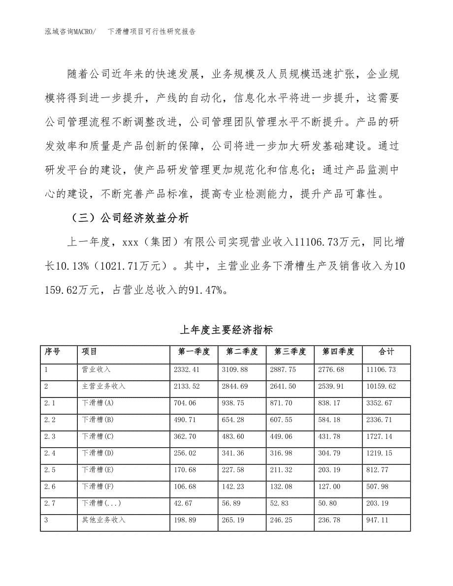 下滑槽项目可行性研究报告（总投资5000万元）（25亩）_第5页