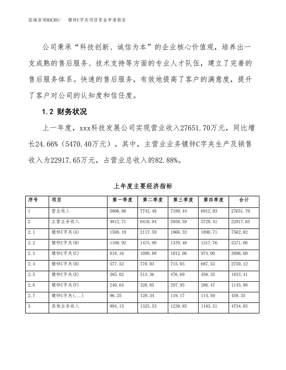 镀锌C字夹项目资金申请报告.docx_第5页