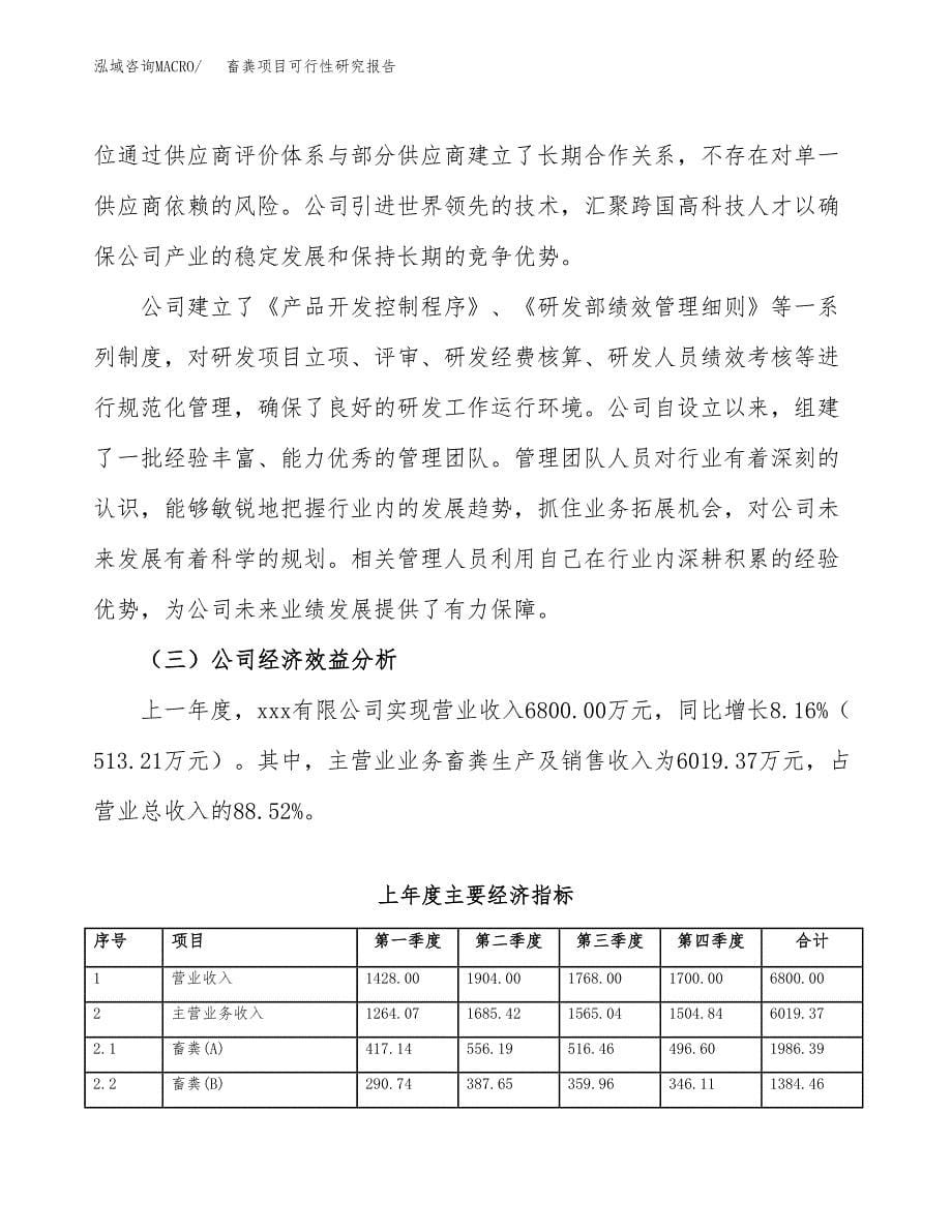 畜粪项目可行性研究报告（总投资5000万元）（19亩）_第5页