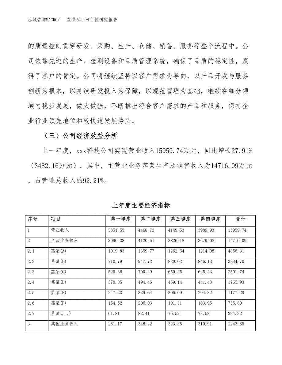 茎菜项目可行性研究报告（总投资16000万元）（66亩）_第5页