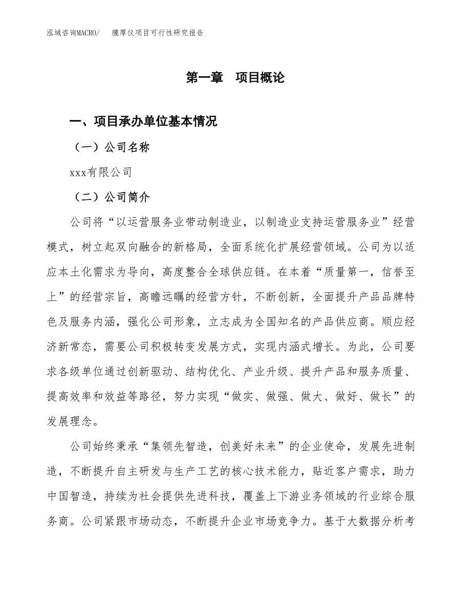 膜厚仪项目可行性研究报告（总投资18000万元）（77亩）_第5页