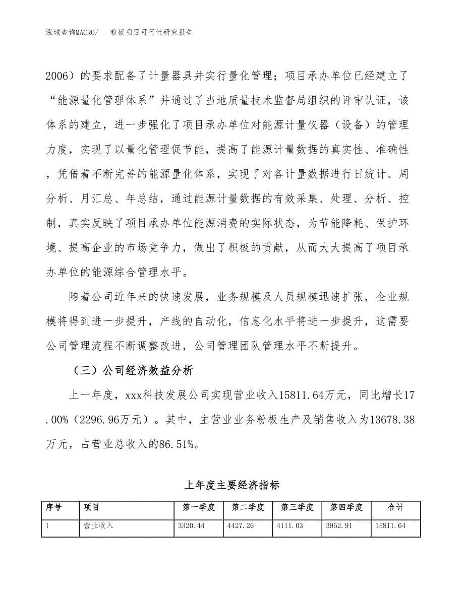 粉板项目可行性研究报告（总投资17000万元）（83亩）_第5页