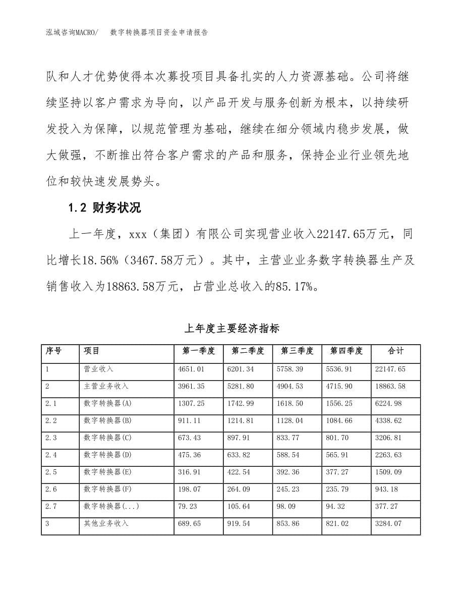 数字转换器项目资金申请报告.docx_第5页