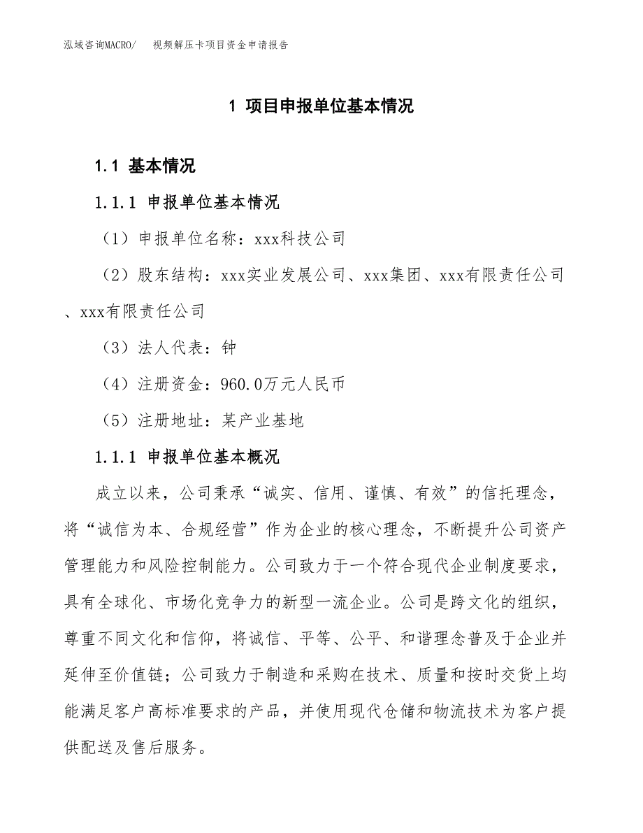 视频解压卡项目资金申请报告.docx_第3页